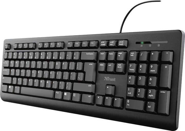Actual product image Trust Primo Keyboard USB QWERTY US English Black (US, Cable)