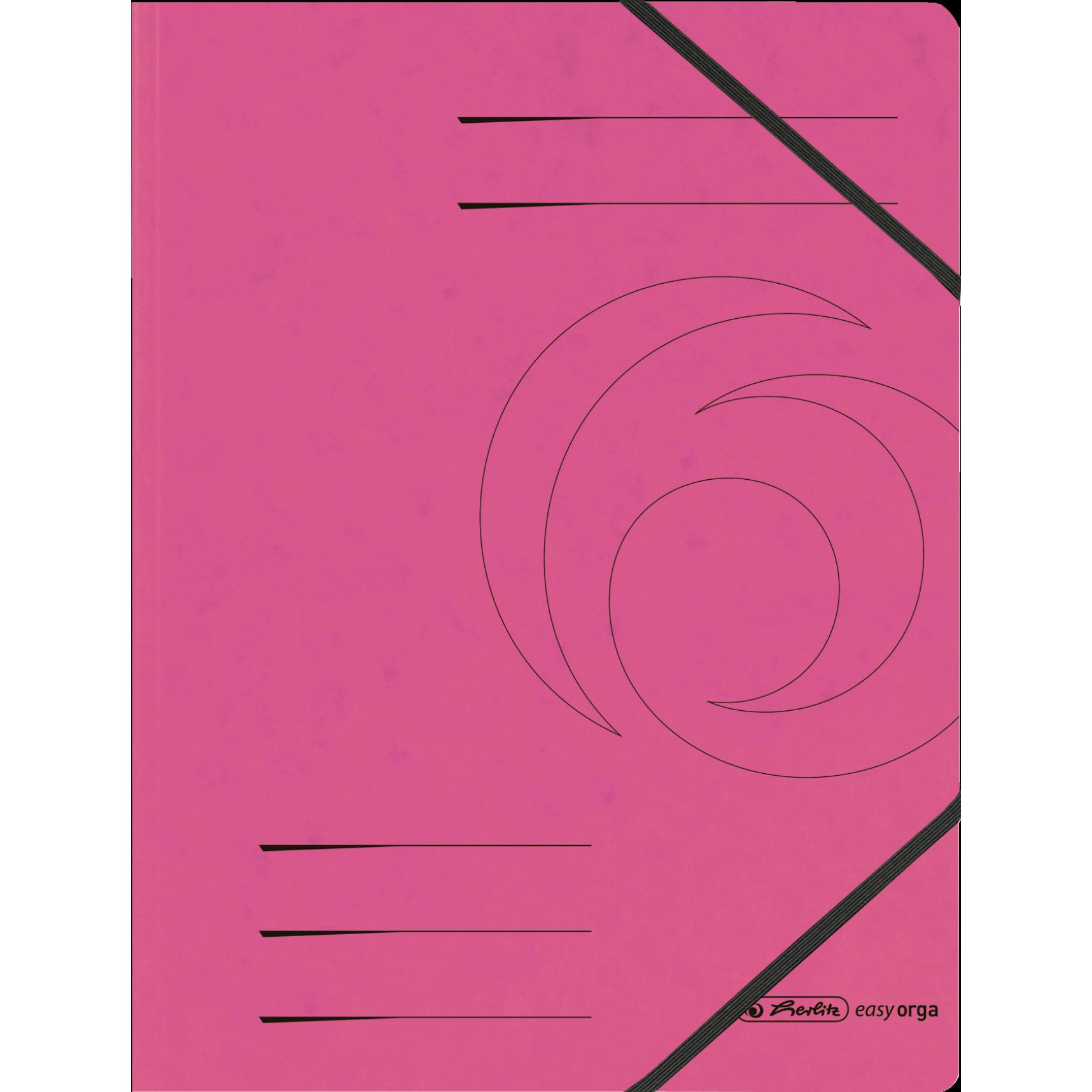 Herlitz, Mappe, Eckspanner Verwendung für Papierformat: DIN A4 Werkstoff: Karton (A4, 1 x)