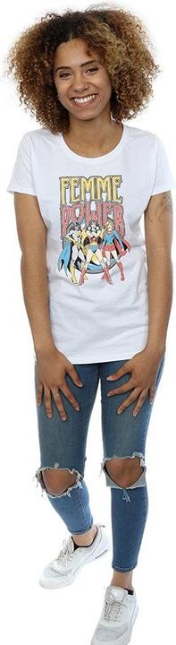 Actual product image Womens/Ladies Femme Power Cotton Boyfriend T-Shirt (XL)