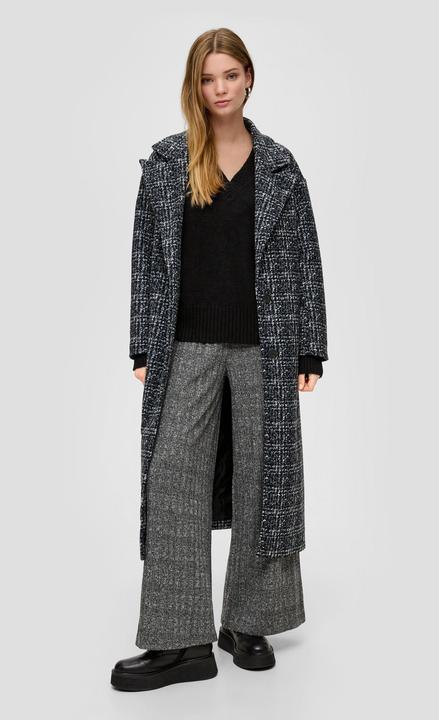 Image du produit s.Oliver Strickpullover Strickpullover mit V-Ausschnitt (S)