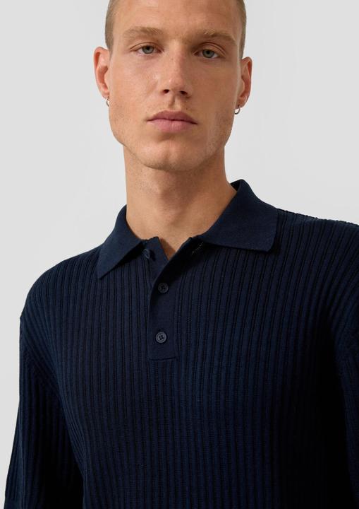 Produktbild s.Oliver Strick-Poloshirt (M)