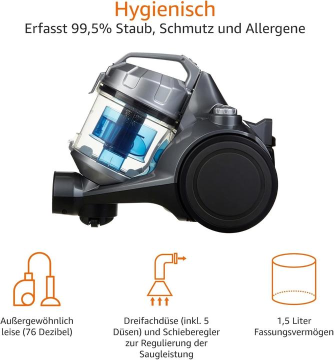 Actual product image Amazon Vacuum Cleaner