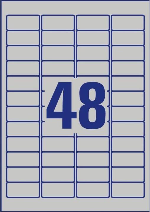 Actual product image Avery Type plate labels