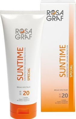 Actual product image Rosa Graf Suntime Special SPF 20 200 ml (Suntan cream, SPF 20, 200 ml)