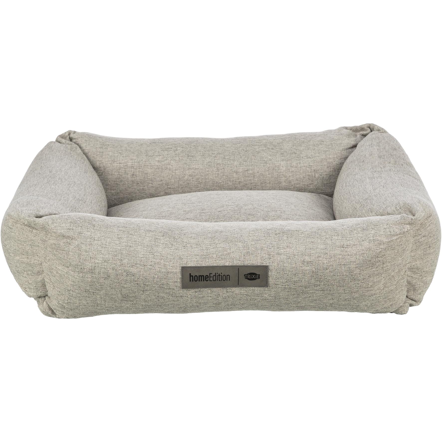 Meilleurs prix pour Trixie Noah bed, square, 120 × 75 cm, light grey (Chat, Chien), Panier pour chien + chat