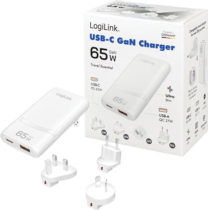 Productafbeelding LogiLink Prüfen (65 W, 2 ports)