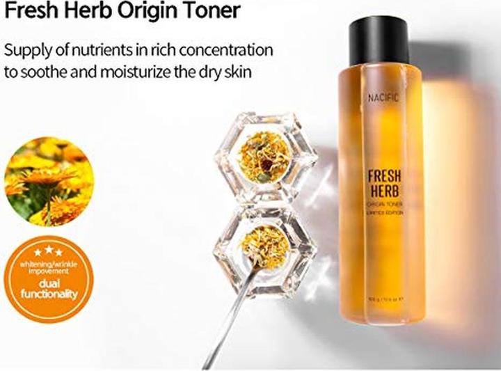 Immagine prodotto Nacific Kit di origine delle erbe fresche Toner Siero Crema EM Sapone Kit per la cura della pelle in