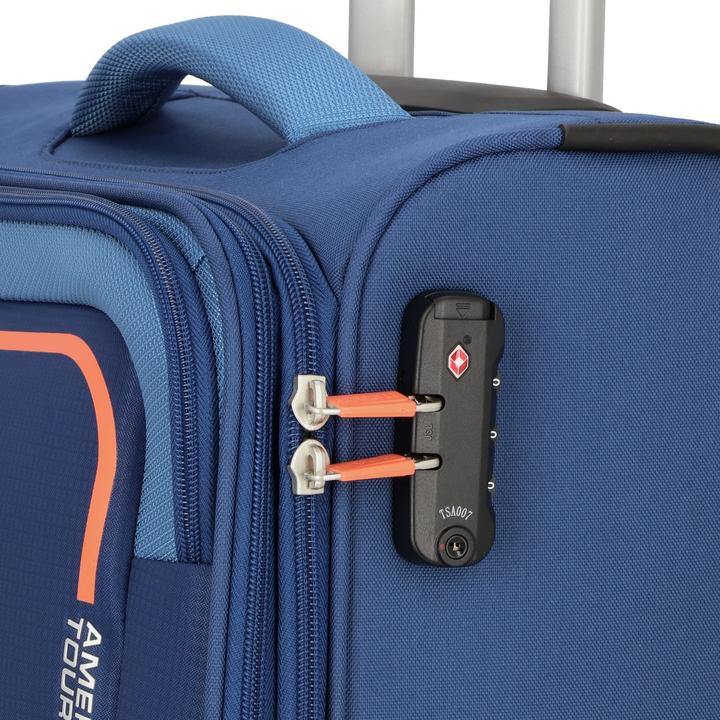 Actual product image American Tourister Case & Trolley Pulsonic Spinner 55 EXP (35 l)