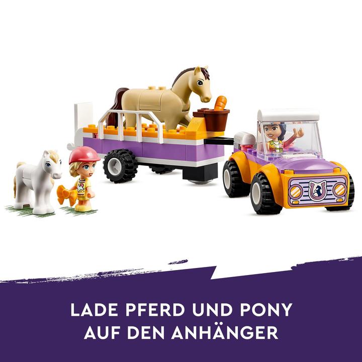 Produktbild LEGO Pferde- und Pony-Anhänger (42634, LEGO Friends)