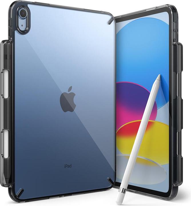 Ringke Case for iPad 10th 2022 FUSION* SMOKE BLACK (Apple iPad 2022 (10. Gen))
