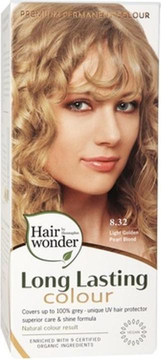 Hairwonder Long Lasting Colour 8.32 Light Golden Pearl Blond (8.32 Light Golden Pearl Blond)