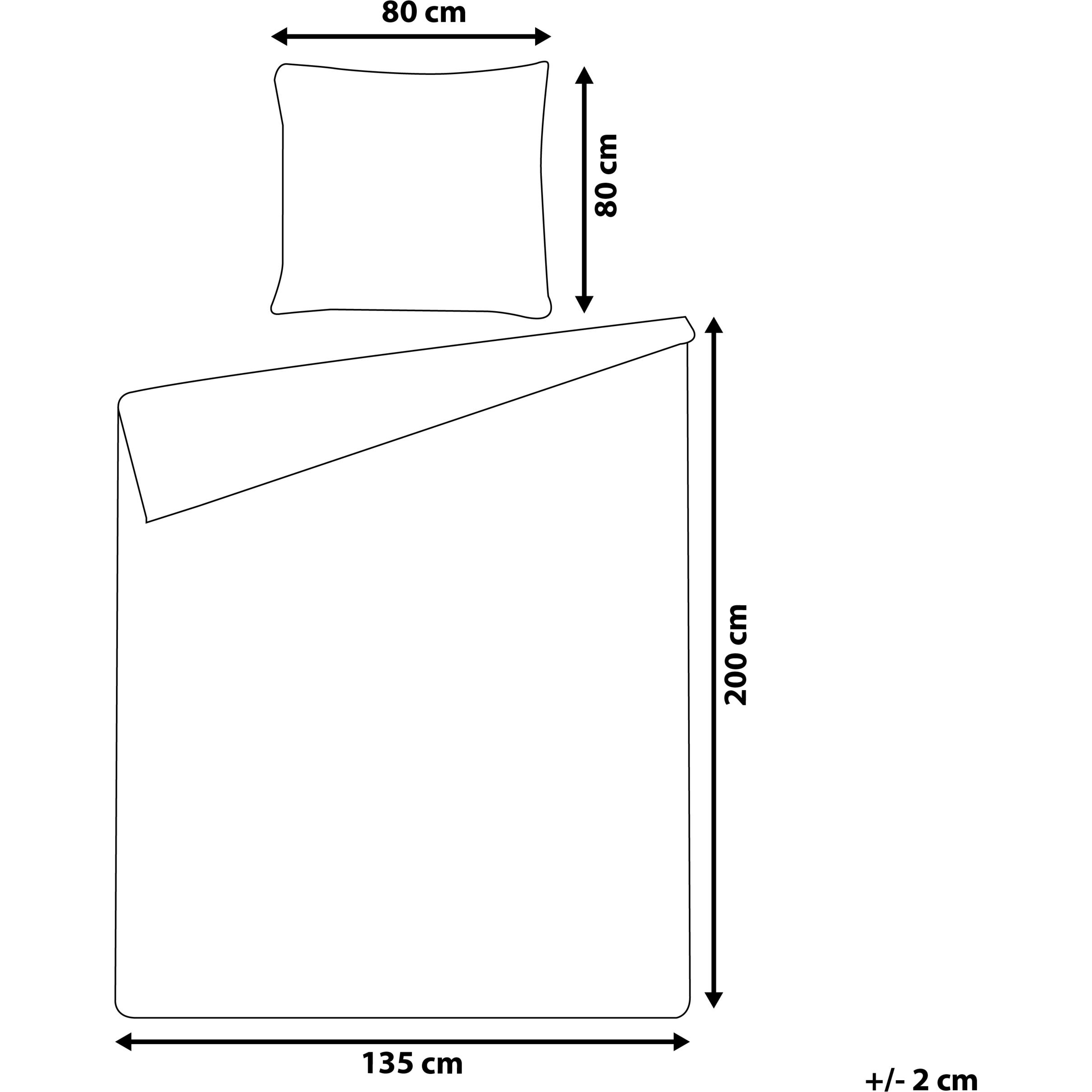 Thumbnail - Topeshop, Bettwäsche, Evergreen (Duvetbezug, 135 x 200 cm)