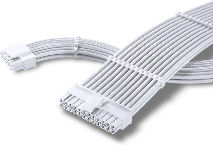 Actual product image Phanteks AMP GH 750W 80 PLUS Gold power supply, PCIe 5.1, ATX 3.1 - 750 watts, white (750 W)