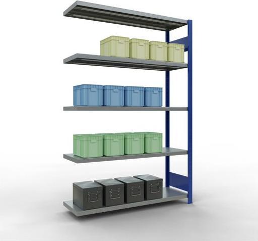 Actual product image Schulte Lagertechnik MULTIplus250 boltless add-on bay system with length bolts