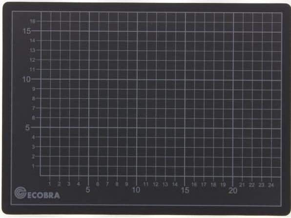 Actual product image Ecobra cutting mat (30 x 22 cm)