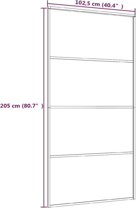 Image du produit vidaXL Schiebetür