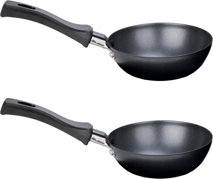 Actual product image Syntrox 2-teiliges Wok Pfännchen Set