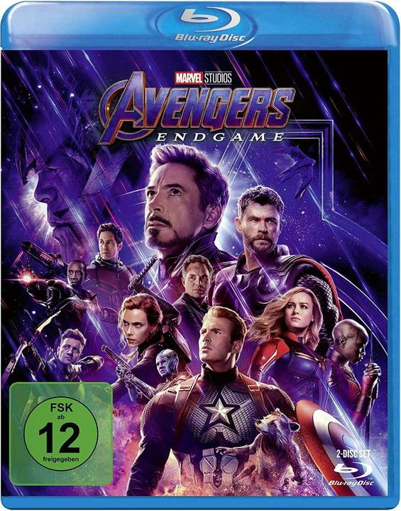 Actual product image Avengers Endgame - Blu-ray (Blu-ray, 2019, English, German)