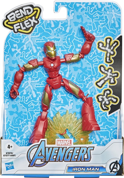 Image du produit Hasbro Avengers Bend and Flex ass.