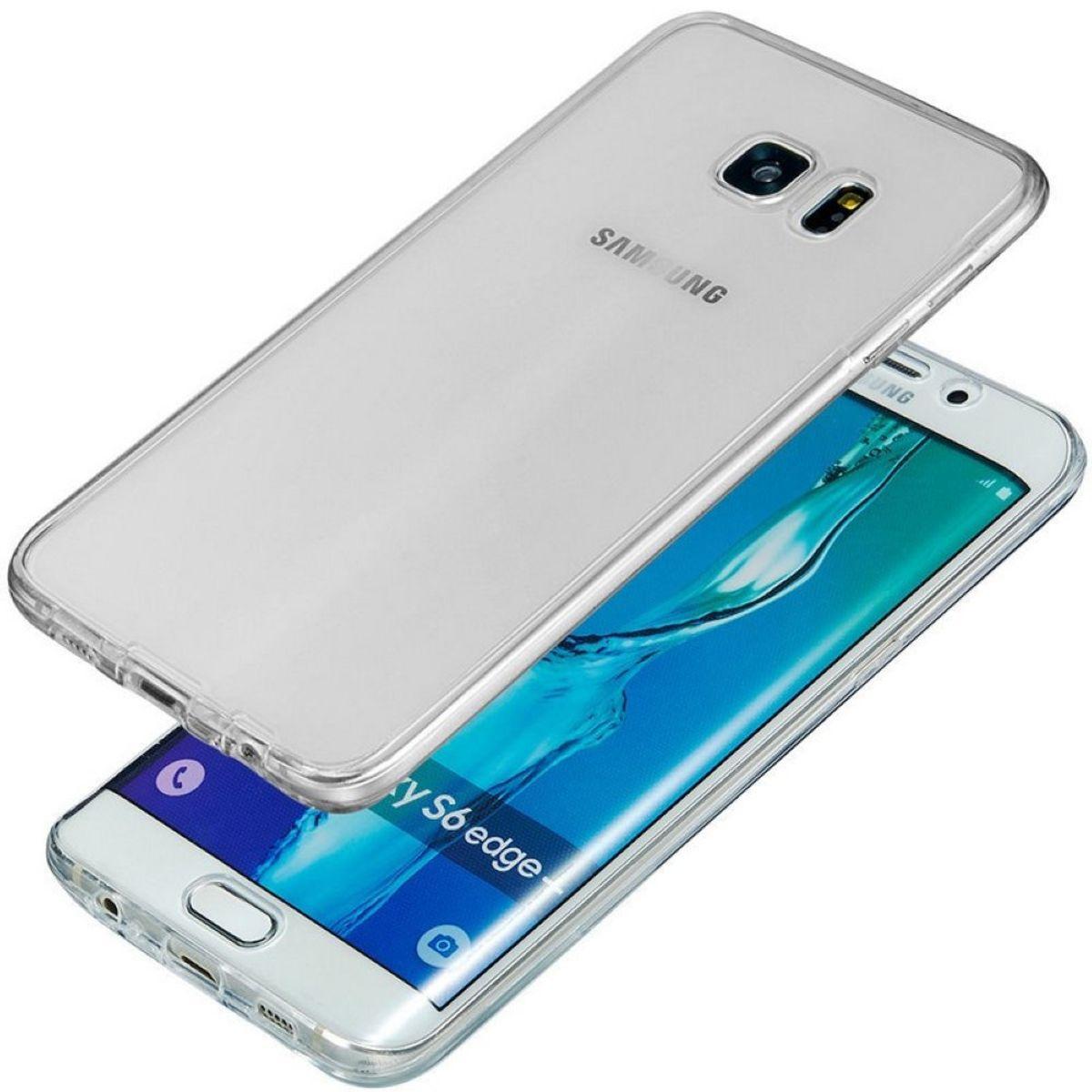 König Design Full TPU Case für Samsung Galaxy Schutz Hülle Handy Tasche Transparent Cover Neu (Apple iPhone 7 Plus), Sma...