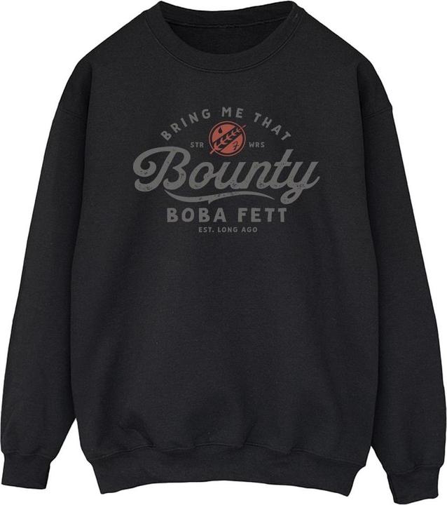 Actual product image Star Wars Mens The Book Of Boba Fett Bring Me That Bounty Sweatshirt (4XL)