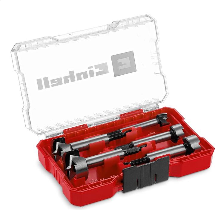 Einhell 706003 Forstner bit set 15 mm, 20 mm, 25 mm, 30 mm, 35 mm 1 set (35 mm, 15 mm, 30 mm, 20 mm, 25 mm)