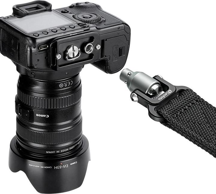 Actual product image Leofoto Camera strap SP-01 with QD connection