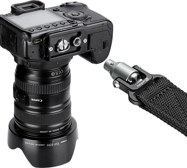 Actual product image Leofoto Camera strap SP-01 with QD connection