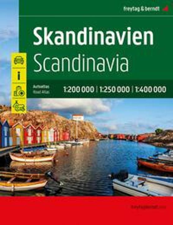 Actual product image Scandinavia, car atlas 1:200,000 - 1:400,000, freytag & berndt