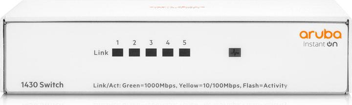 Actual product image HPE Aruba Instant On 1430 Switch CH en (5 ports)