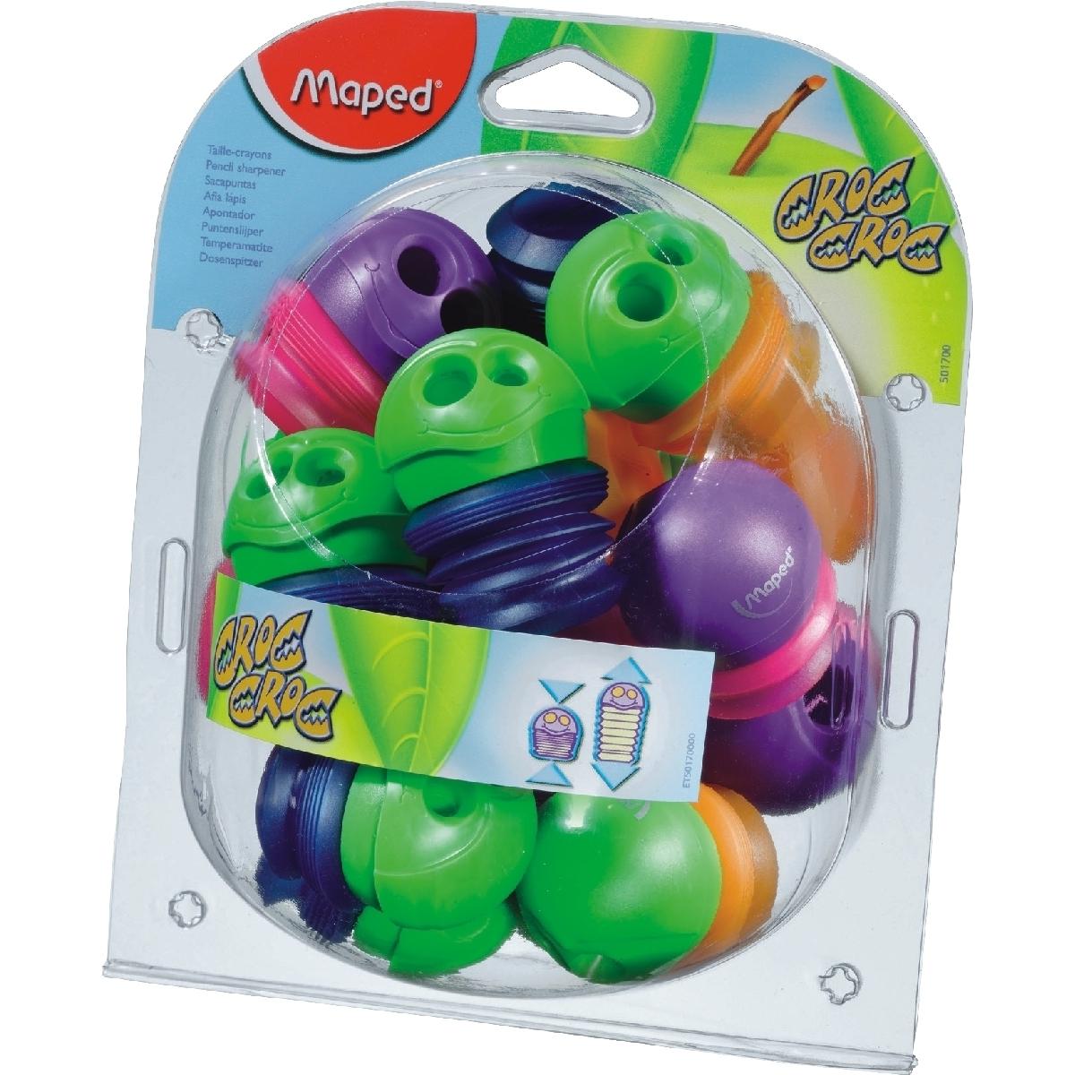 Maped, Spitzer, Doppel-Spitzdose Croc Croc