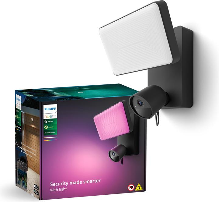 Produktbild Philips Hue Secure Flutlichtkamera (1920 x 1080 Pixels)