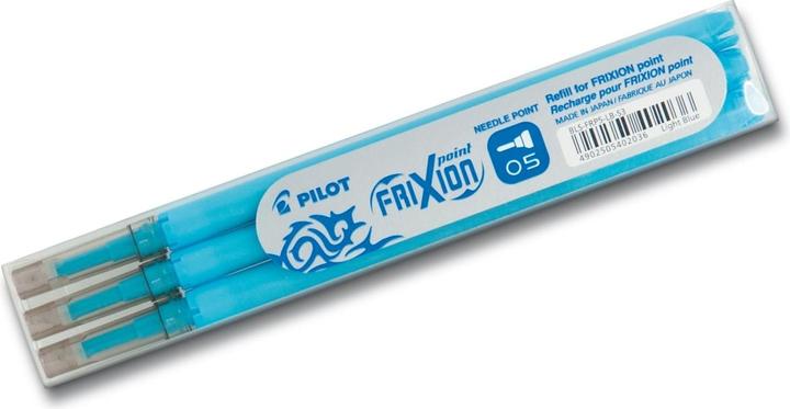 Image du produit Pilot FriXion Refill Point Set à 3 (3 pièce(s), Bleu clair, 0.25 mm)