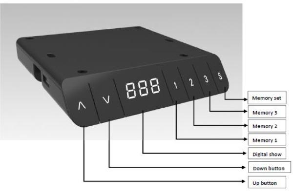 Actual product image BaseLite High table up/down