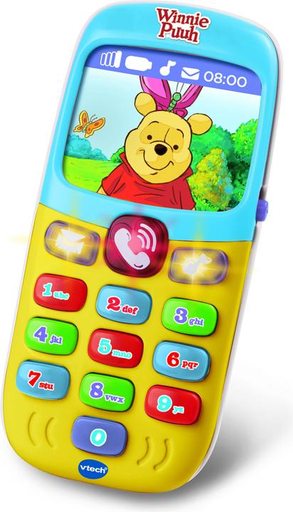 Actual product image VTech Winnie the Pooh educational mobile phone (German)