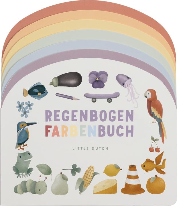 Produktbild Little Dutch Regebogen Farbenbuch (Deutsch)