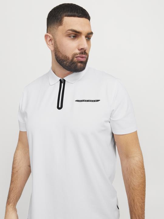 Actual product image Jack & Jones Plus Size Gedruckt Poloshirt Poloshirt (3XL)