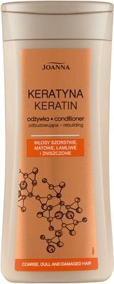 Actual product image Joanna Keratin Rebuilding Conditioner For Coarse Dull & Damaged Hair Restoring Keratin Conditioner (200 ml)