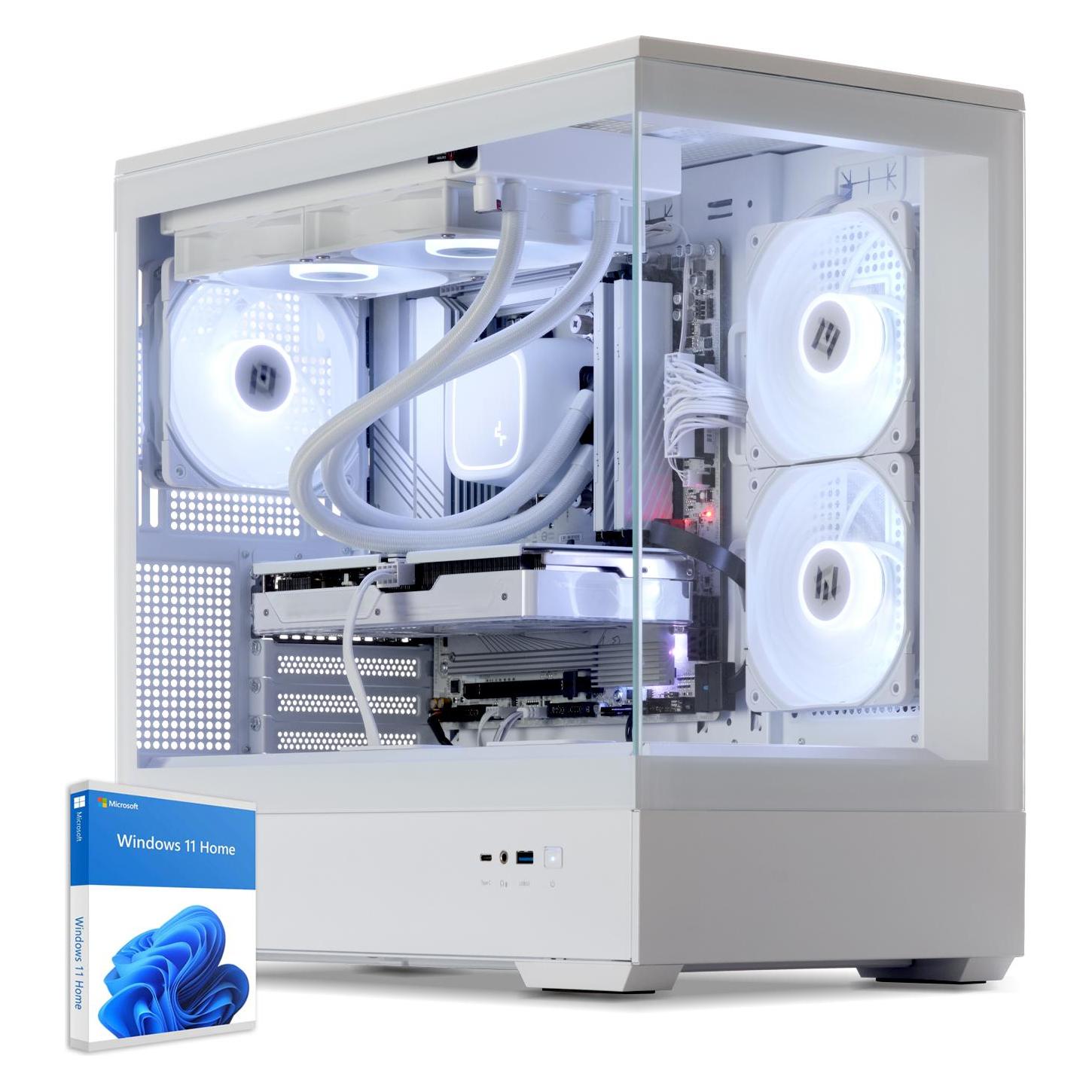 Sedatech Ultimate Gaming Pc - UCCW206I1I1HF (2000 Gb, 32 Gb, Amd Ryzen 5 7500F, GeForce Rtx 5070), Pc, Weiss
