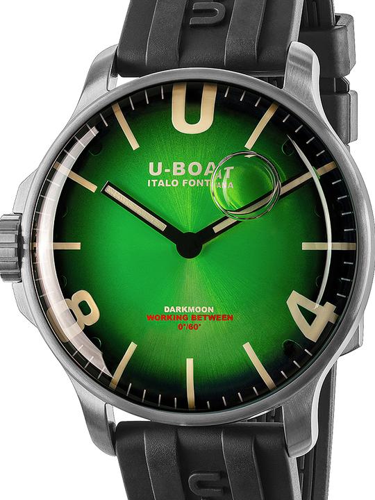 Produktbild U-Boat 8702/B Darkmoon Green SS Soleil 44mm 5ATM (Swiss Made, 44 mm)