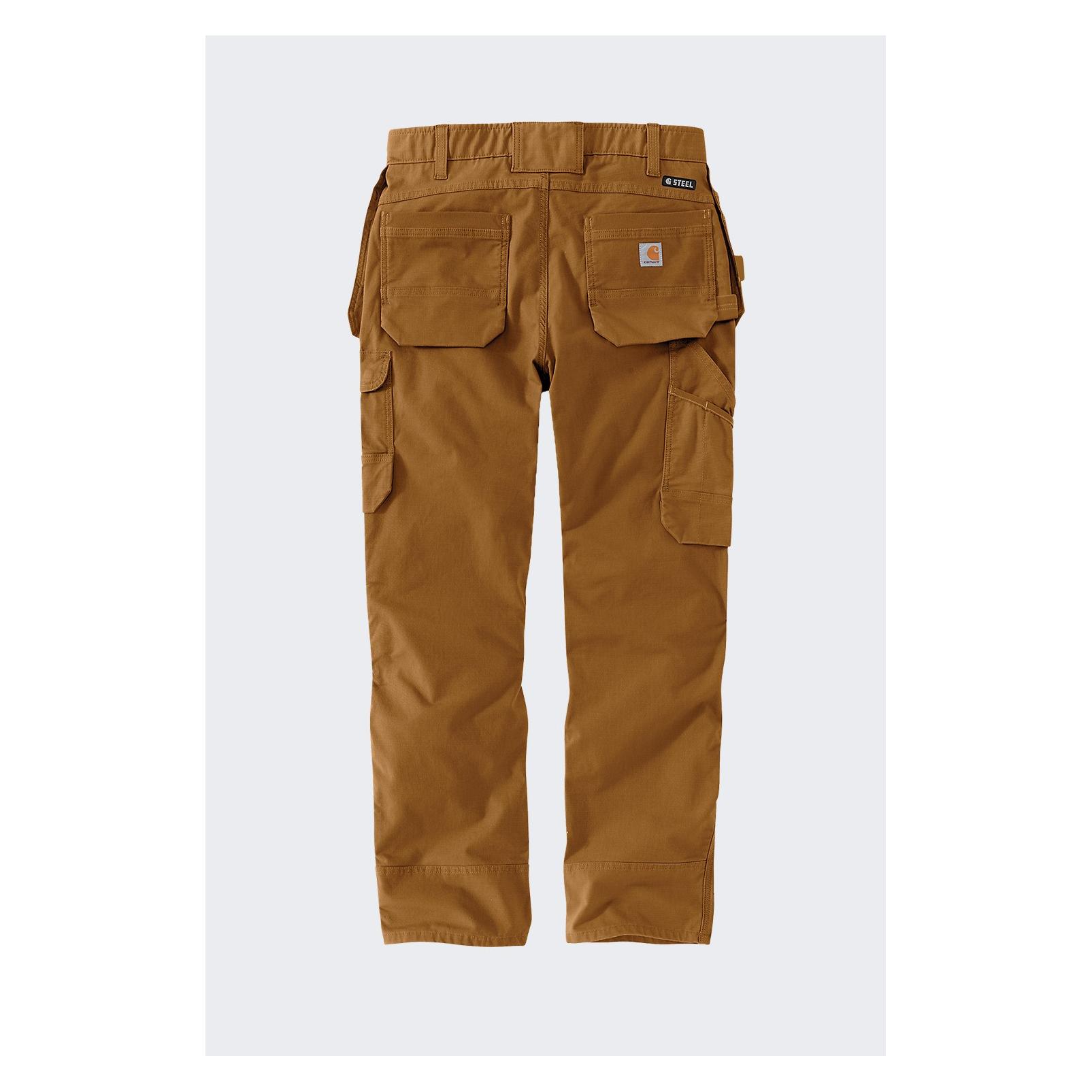 Carhartt, Werkbroek, Carharrt Cargo Werkbroek Staal Bruin W34/L34 (W34/L34)