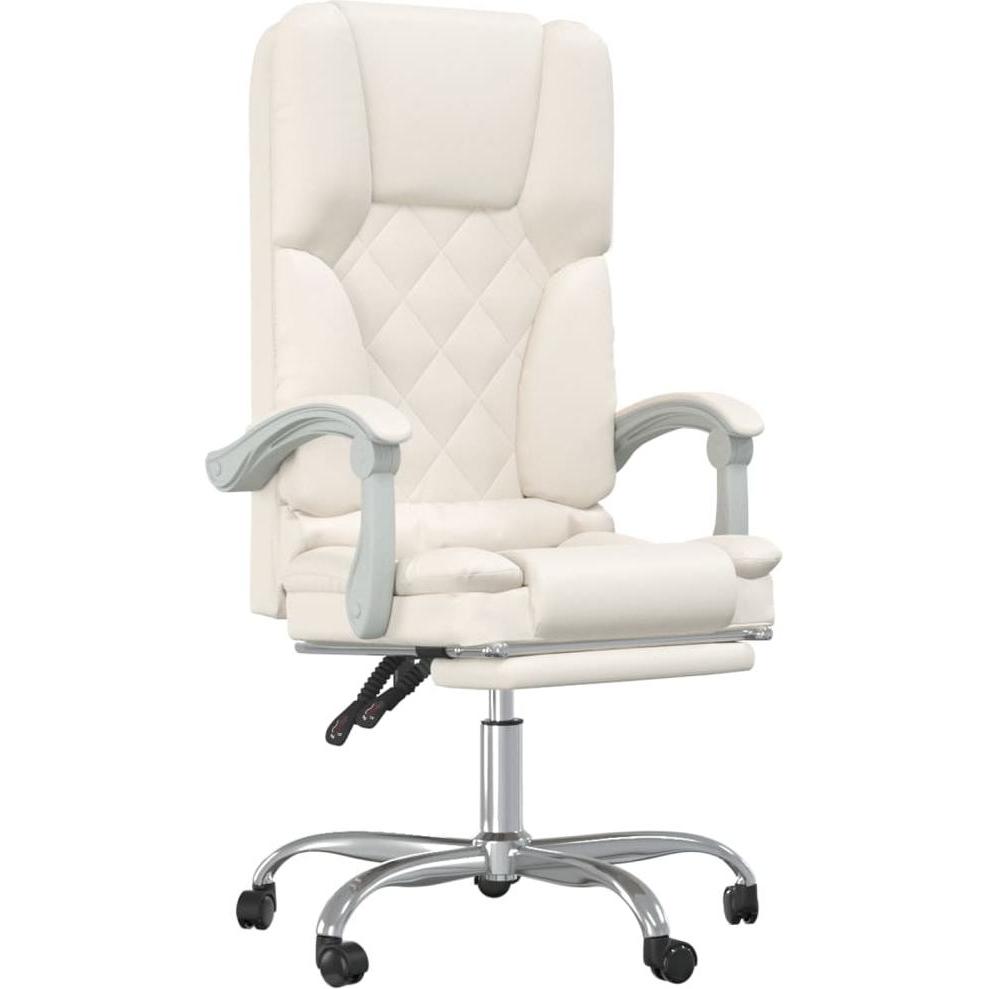 Vidaxl Beige Bürostuhl, Massage-Bürostuhl (46.50 - 56 Cm)