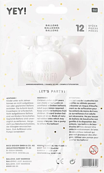 Produktbild Rico Design Just Married (12x)