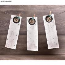 Immagine prodotto Rayher Sacchetto di carta piega m. Asterisco, argento, 25 (25x)