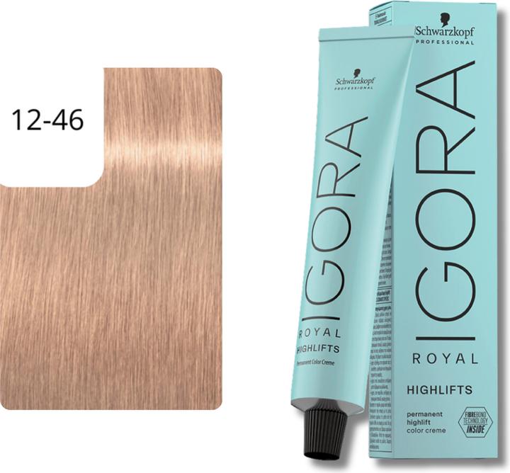 Produktbild Schwarzkopf Professional Igora Royal Highlifts Haarfarbe (12-46 spezialblond beige schoko)