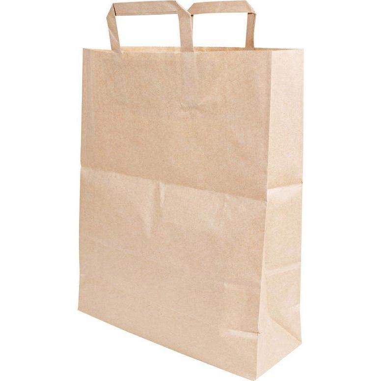 Naturestar, Einweggeschirr, Papiertragetasche Strong Papier (250 x)
