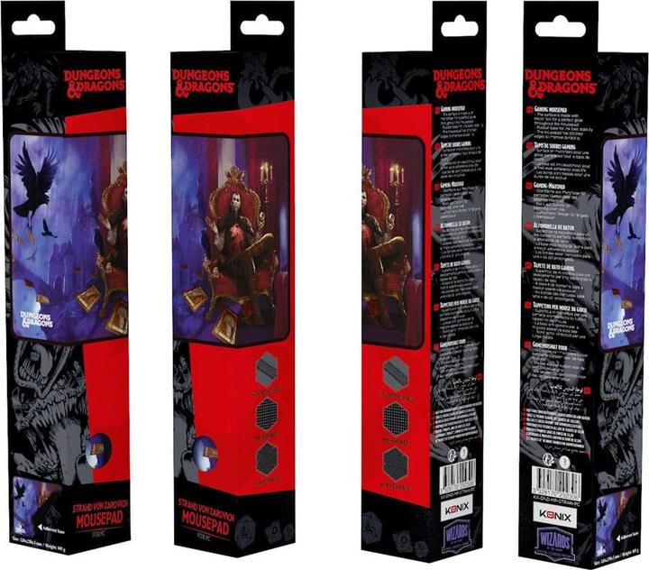 Produktbild Konix Dungeons + Dragons Mousepad (S)