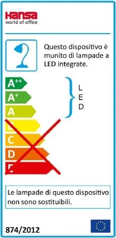 Energie-Label Hansa 4 Stars (394 lm)