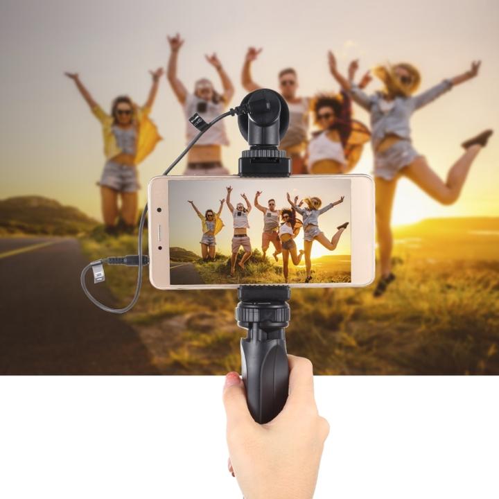Image du produit Puluz Pocket Mini Plastic Tripod Mount with Phone Clamp for Smartphones (Black) (Matières plastiques)