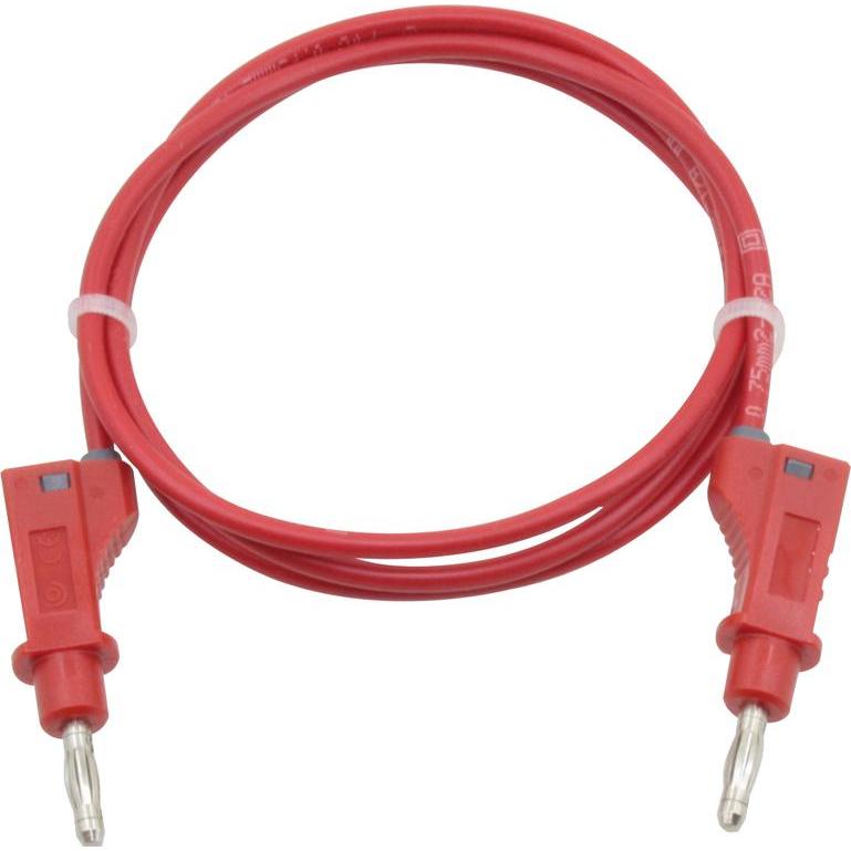 Donau, Messleitung, PVC Messleitung 1m Rot